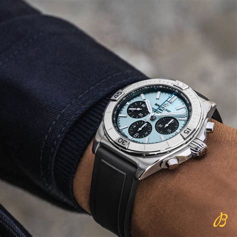 platinum breitling watch